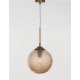 Champagne Glass Brass Metal LED E27 1x12 Watt 230 Volt IP20 Bulb Excluded D: 25 H: 120 cm Adjsutable height 