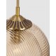 Champagne Glass Brass Metal LED E27 1x12 Watt 230 Volt IP20 Bulb Excluded D: 25 H: 120 cm Adjsutable height 