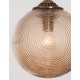 Champagne Glass Brass Metal LED E27 1x12 Watt 230 Volt IP20 Bulb Excluded D: 25 H: 120 cm Adjsutable height 