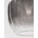 Matt Black Metal Smoky Gray Glass LED E27 1x12 Watt 230 Volt IP20 Bulb Excluded D: 24 H1: 32 H2: 120 cm Adjustable height 
