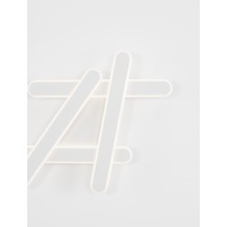 Triac Dimmable Sandy White Aluminum & Acrylic LED 60 Watt 230 Volt 3000Lm 3000K IP20 L: 75 W: 59 H: 5.6 cm 