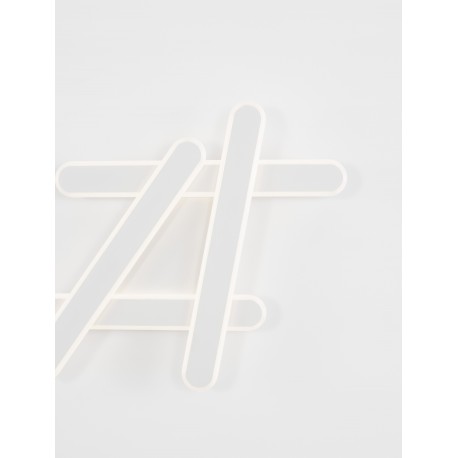 Triac Dimmable Sandy White Aluminum & Acrylic LED 60 Watt 230 Volt 3000Lm 3000K IP20 L: 75 W: 59 H: 5.6 cm 