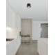 Sandy Black Aluminium & Acrylic LED 10 Watt 230 Volt 600Lm 3000K IP20 D: 25 H: 20 cm 