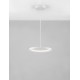 Triac Dimmable Sandy White Aluminium & Acrylic LED 30 Watt 230 Volt 2221Lm 3000K IP20 D: 40 H: 180 cm Adjustable Height 