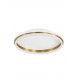 Gold Aluminium & Acrylic LED 38 Watt 230 Volt 3761Lm 3000K IP20 D: 45 H: 6 cm 