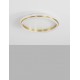 Gold Aluminium & Acrylic LED 38 Watt 230 Volt 3761Lm 3000K IP20 D: 45 H: 6 cm 