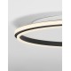 Sandy Black Aluminium & Acrylic LED 52 Watt 230 Volt 6339Lm 3000K IP20 D: 60 H: 6 cm 