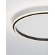 Sandy Black Aluminium & Acrylic LED 52 Watt 230 Volt 6339Lm 3000K IP20 D: 60 H: 6 cm 