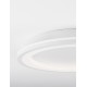 Sandy White Aluminium & Acrylic LED 30 Watt 230 Volt 2223Lm 3000K IP20 D: 37 H: 4.6 cm 