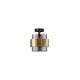 Smoky Glass Brass Gold Metal LED E27 1x12 Watt 230 Volt IP20 Bulb Excluded D: 18 H: 21.5 cm 