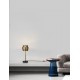 Smoky Glass Brass Gold Metal LED E27 1x12 Watt 230 Volt IP20 Bulb Excluded Cable Length: 165 cm D: 18 H: 47 cm 