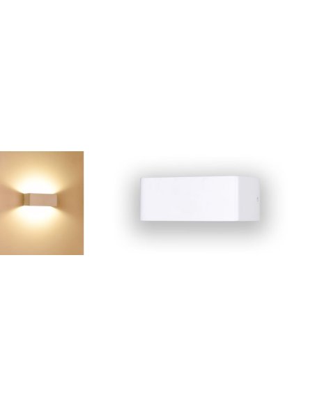 Applique murale LED Blanc 6W -3000°K - IP20