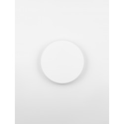Sandy White Aluminiun & Acrylic LED 12W Watt 230 Volt 850Lm 3000K IP20 D: 20 W: 3.9 H: 20cm 