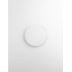 Sandy White Aluminiun & Acrylic LED 12W Watt 230 Volt 850Lm 3000K IP20 D: 20 W: 3.9 H: 20cm 