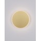 Matt Gold Aluminiun & Acrylic LED 12W Watt 230 Volt 850Lm 3000K IP20 D: 20 W: 3.9 H: 20cm 