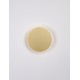 Matt Gold Aluminiun & Acrylic LED 12W Watt 230 Volt 850Lm 3000K IP20 D: 20 W: 3.9 H: 20cm 