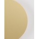 Matt Gold Aluminiun & Acrylic LED 12W Watt 230 Volt 850Lm 3000K IP20 D: 20 W: 3.9 H: 20cm 