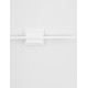 Sandy White Aluminiun & Acrylic LED 12.5 Watt 230 Volt 750Lm 3000K IP20 L: 60.5 W: 6.9 H: 11.8 cm 