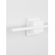 Sandy White Aluminiun & Acrylic LED 12.5 Watt 230 Volt 750Lm 3000K IP20 L: 60.5 W: 6.9 H: 11.8 cm 