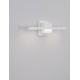 Sandy White Aluminiun & Acrylic LED 12.5 Watt 230 Volt 750Lm 3000K IP20 L: 60.5 W: 6.9 H: 11.8 cm 
