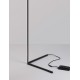 Dimmable Sandy Black Aluminium & Acrylic LED 18 Watt 230 Volt 1700Lm 3000K IP20 L: 58.5 W: 39.8 H: 140.5 cm 
