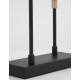 Black & Gold Metal & Acrylic LED 9 Watt 230 Volt 609Lm 3000K IP20 L: 28 W: 9 H: 52 cm 