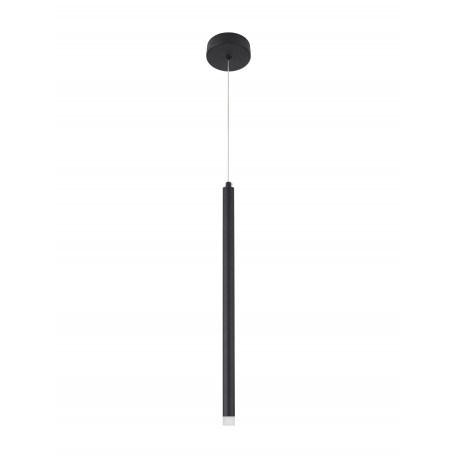 Sandy Black Aluminium & Acrylic LED 3 Watt 230 Volt 271Lm 3000K IP20 D: 2.5 H1: 50 H2: 150 cm Adjustable Height 