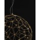 Gold Copper LED 22 Watt 230 Volt 2520Lm 3000K IP20 Led Chip: 60 Pcs D: 80 H: 330 cm Adjustable Height 