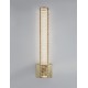 Gold Metal & Crystal LED 19W 230 Volt 1707Lm 3500K IP20 Class I L: 14 W: 4 H: 60 cm 