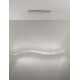 Triac Dimmable Chrome Metal & Crystal LED 43W 230 Volt 3351Lm 3500K IP20 Class I L: 100 W: 7.6 H: 150 cm Adjustable Height 