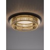 Triac Dimmable Gold Metal & Crystal LED 29W 230 Volt 1481Lm 3500K IP20 Class I D: 50 H: 12 cm