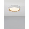 Triac Dimmable Sandy White Aluminium Wood & Acrylic LED 30 Watt 220-240 Volt 1717Lm 3000K IP20 D: 35 H: 7 cm