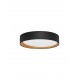 Triac Dimmable Sandy Black Aluminium Wood & Acrylic LED 30 Watt 220-240 Volt 1717Lm 3000K IP20 D: 35 H: 7 cm 