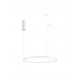 Triac Dimmable Sandy White Aluminium & Acrylic LED 37 Watt 230 Volt 1274Lm 3000K IP20 D: 60 H: 200 cm Adjustable Height 