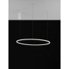 Triac Dimmable Sandy White Aluminium & Acrylic LED 46 Watt 230 Volt 1708Lm 3000K IP20 D: 80 H: 200 cm Adjustable Height