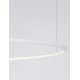 Triac Dimmable Sandy White Aluminium & Acrylic LED 59 Watt 230 Volt 2144Lm 3000K IP20 D: 100 H: 200 cm Adjustable Height 