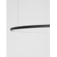 Triac Dimmable Sandy Black Aluminium & Acrylic LED 59 Watt 230 Volt 2144Lm 3000K IP20 D: 100 H: 200 cm Adjustable Height 