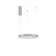 Triac Dimmable Bruched Champagne Silver Aluminium & Acrylic LED 22 Watt 230 Volt 1540Lm 3000K IP20 D: 40 H: 150 cm Adjustable