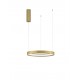 Triac Dimmable Brushed Gold Aluminium & Acrylic LED 22 Watt 230 Volt 1540Lm 3000K IP20 D: 40 H: 150 cm Adjustable Height 