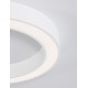 CCT Dimmable Sandy Black Aluminium & Acrylic LED 48 Watt 230 Volt 3730Lm 2700K - 4000K IP20 Remote Control Included D1: 60 D2: