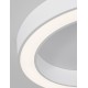 CCT Dimmable Sandy Black Aluminium & Acrylic LED 48 Watt 230 Volt 3730Lm 2700K - 4000K IP20 Remote Control Included D1: 60 D2: