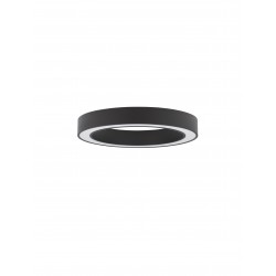 CCT Dimmable Sandy White Aluminium & Acrylic LED 48 Watt 230 Volt 3730Lm 2700K - 4000K IP20 Remote Control Included D1: 60 D2: