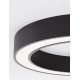 CCT Dimmable Sandy White Aluminium & Acrylic LED 48 Watt 230 Volt 3730Lm 2700K - 4000K IP20 Remote Control Included D1: 60 D2: