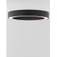 CCT Dimmable Sandy White Aluminium & Acrylic LED 48 Watt 230 Volt 3730Lm 2700K - 4000K IP20 Remote Control Included D1: 60 D2: