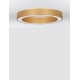CCT Dimmable Brass Gold Aluminium & Acrylic LED 48 Watt 230 Volt 3730Lm 2700K - 4000K IP20 Remote Control Included D1: 60 D2: 