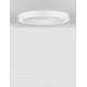 CCT Dimmable Sandy Black Aluminium & Acrylic LED 48 Watt 230 Volt 3730Lm 2700K - 4000K IP20 Remote Control Included D1: 60 D2: