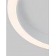 CCT Dimmable Sandy Black Aluminium & Acrylic LED 48 Watt 230 Volt 3730Lm 2700K - 4000K IP20 Remote Control Included D1: 60 D2: