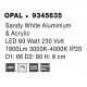 CCT Dimmable Sandy Black Aluminium & Acrylic LED 48 Watt 230 Volt 3730Lm 2700K - 4000K IP20 Remote Control Included D1: 60 D2: