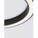 CCT Dimmable Sandy White Aluminium & Acrylic LED 48 Watt 230 Volt 3730Lm 2700K - 4000K IP20 Remote Control Included D1: 60 D2: