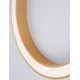 CCT Dimmable Brass Gold Aluminium & Acrylic LED 48 Watt 230 Volt 3730Lm 2700K - 4000K IP20 Remote Control Included D1: 60 D2: 